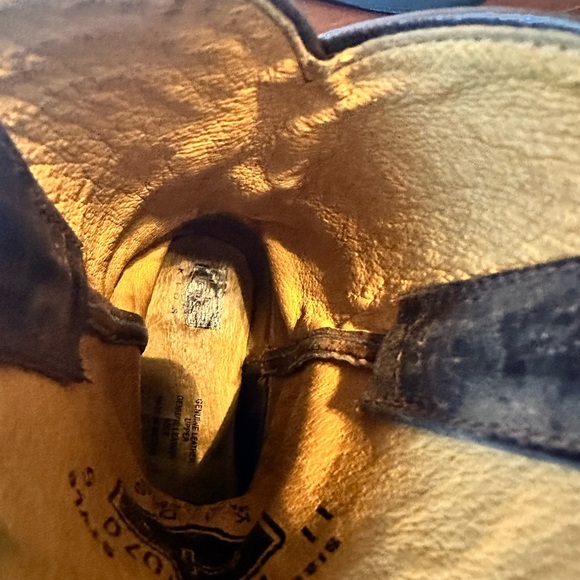 Brown Kids Cowboy Boots - Picture 6 of 8